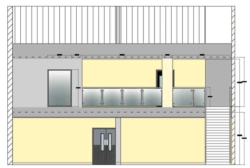 mezzanine floor plan graphic