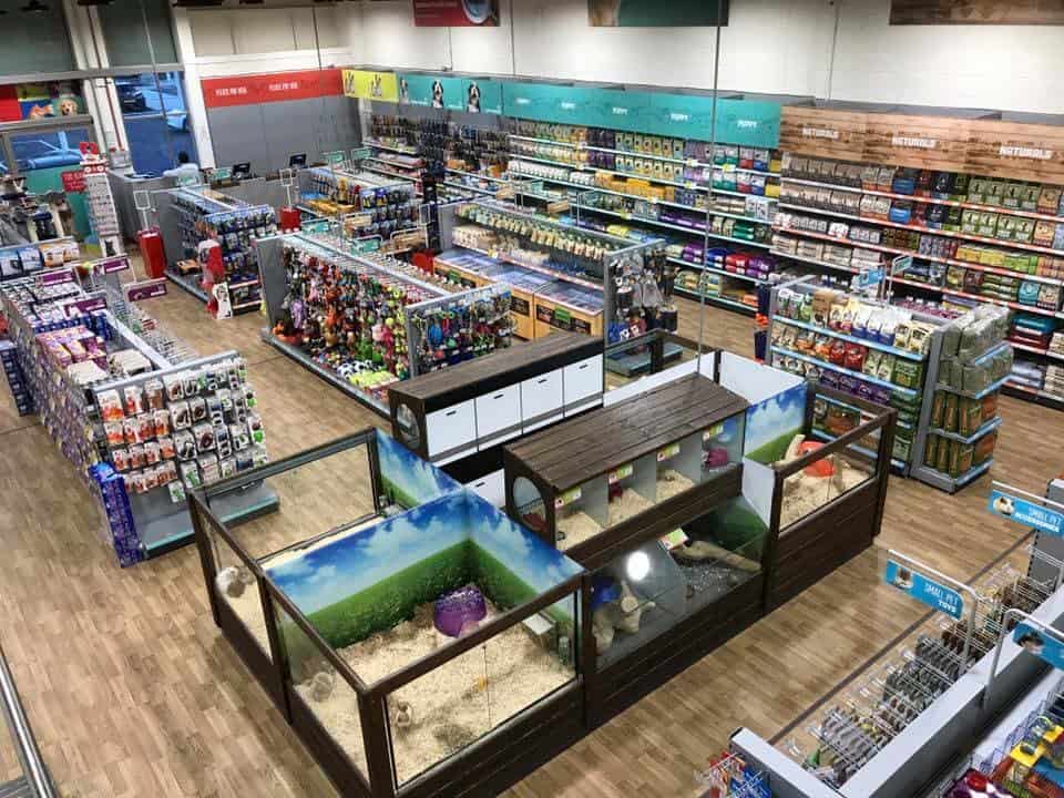 pet store retail showroom