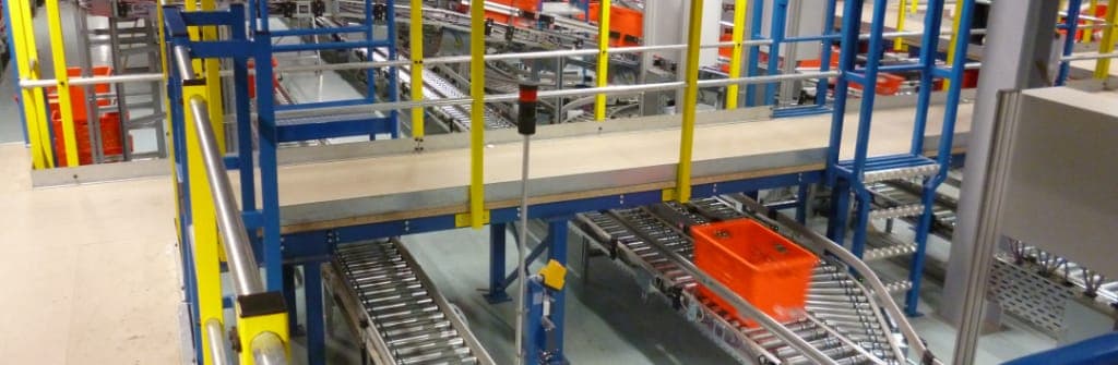 mezzanine floor for automation warehouse