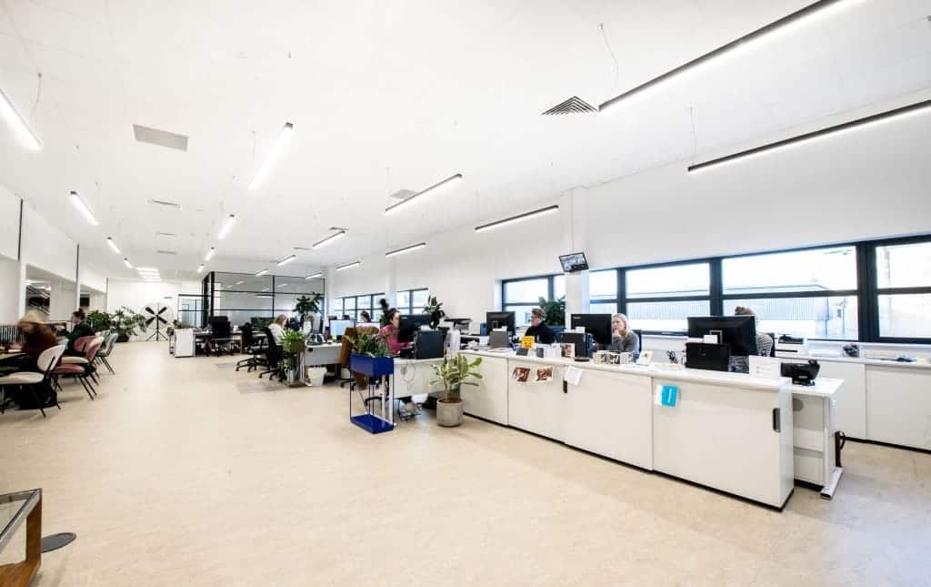 office space on mezzanine floor
