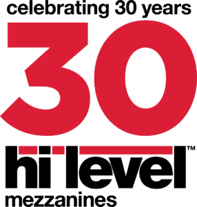 Hi-Level 30th anniversary logo