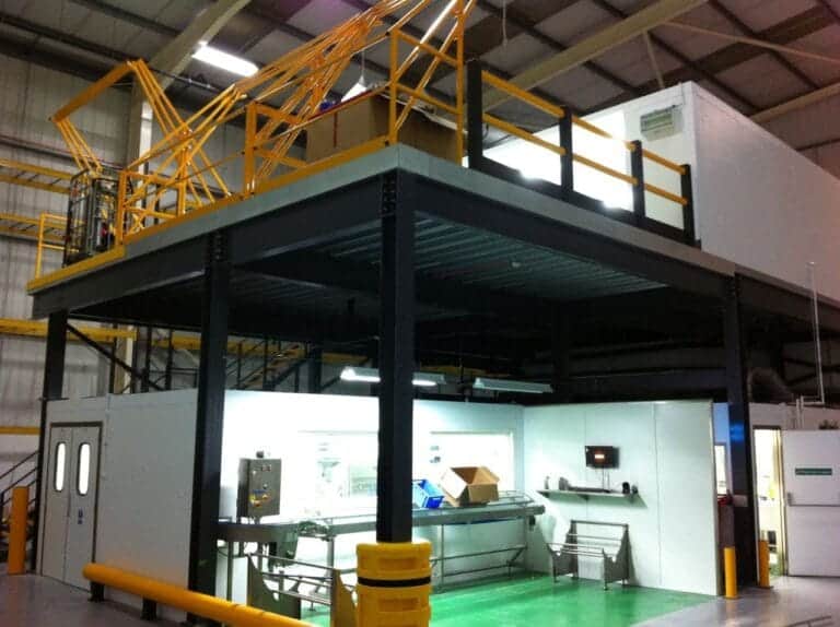 concrete mezzanine floor