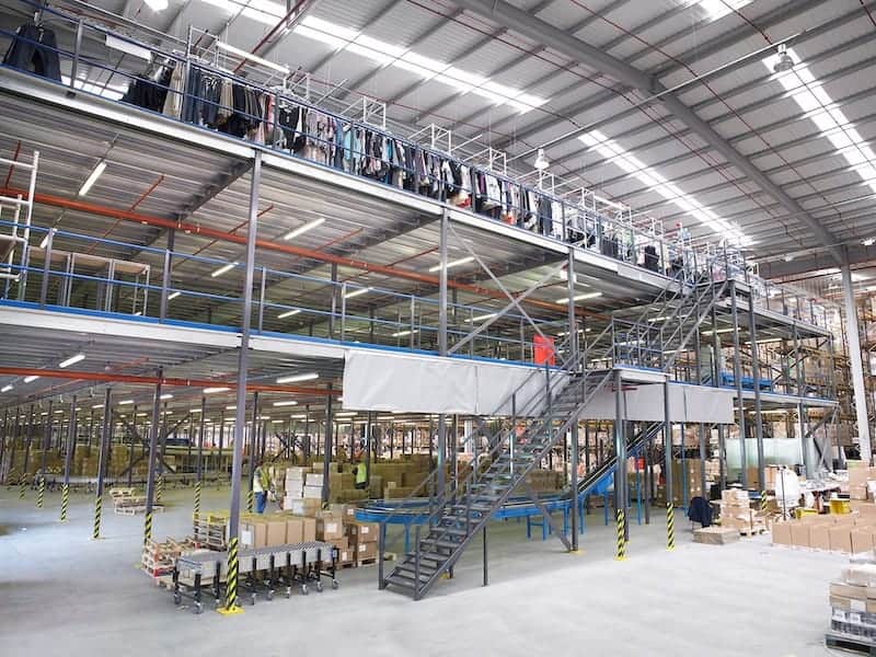 multi-level mezzanine