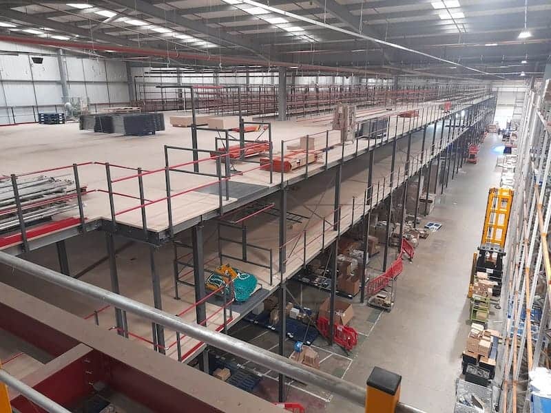 multi level mezzanine floor