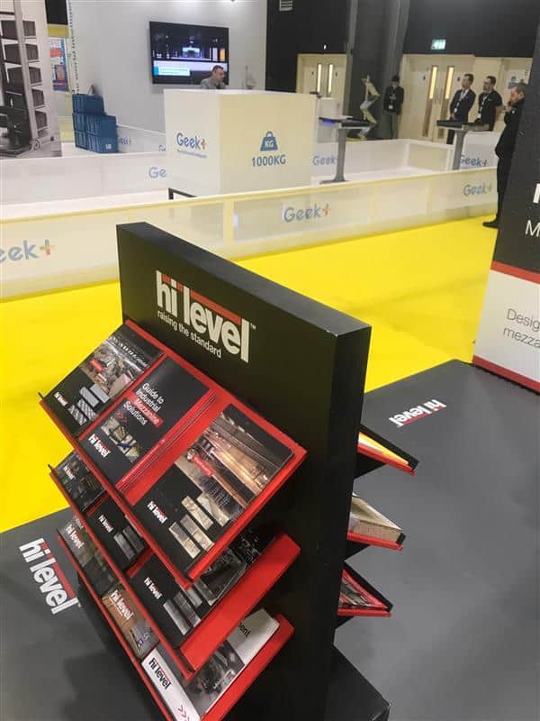 Hi-Level mezzanines exhibition stand