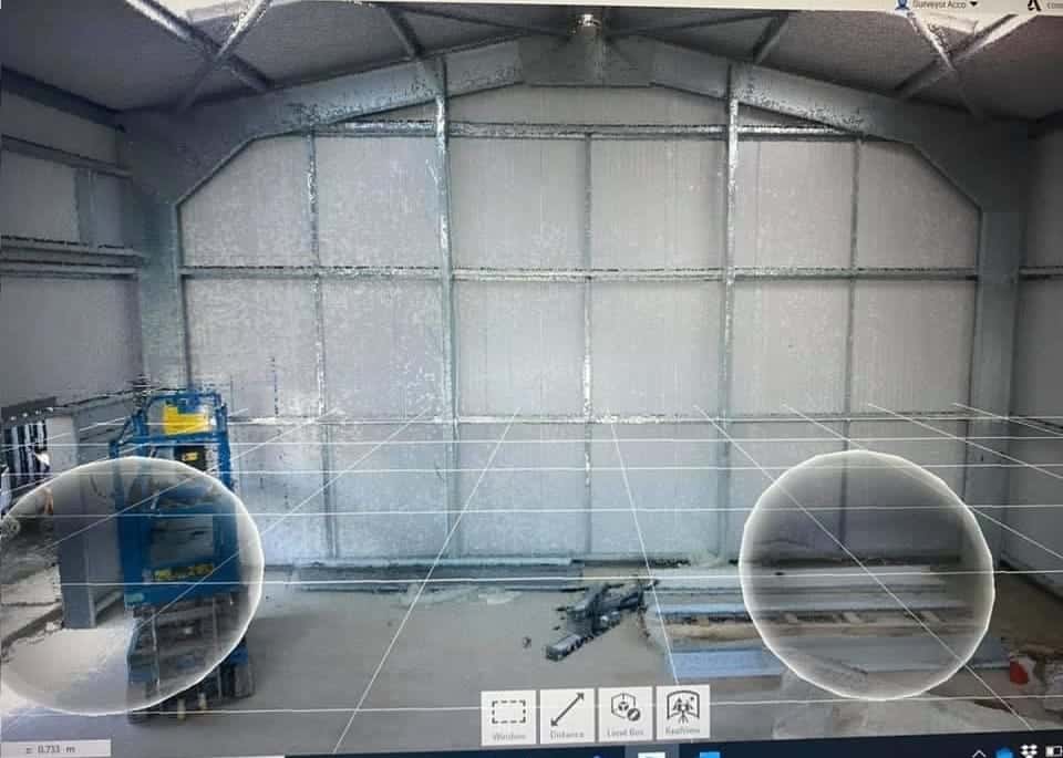 survey scanning in warehouse