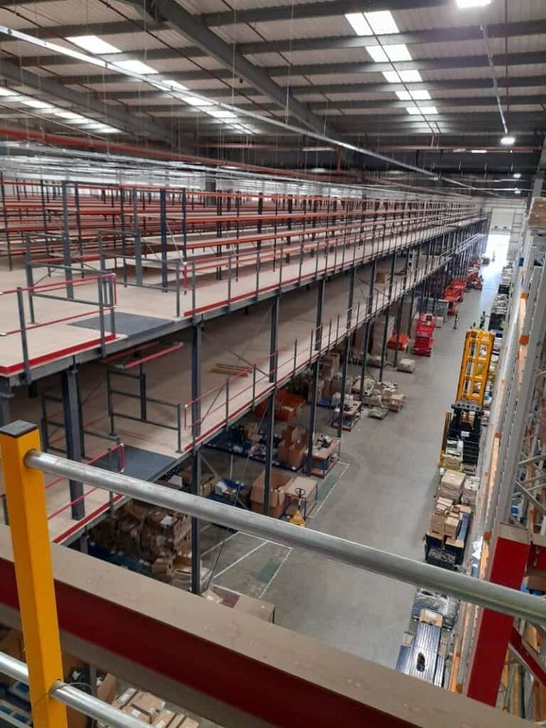 multi tier mezzanine floor