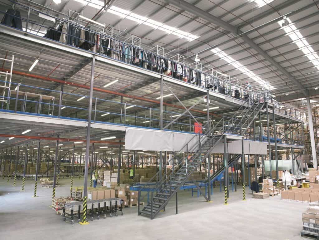 multi tier mezzanine floor