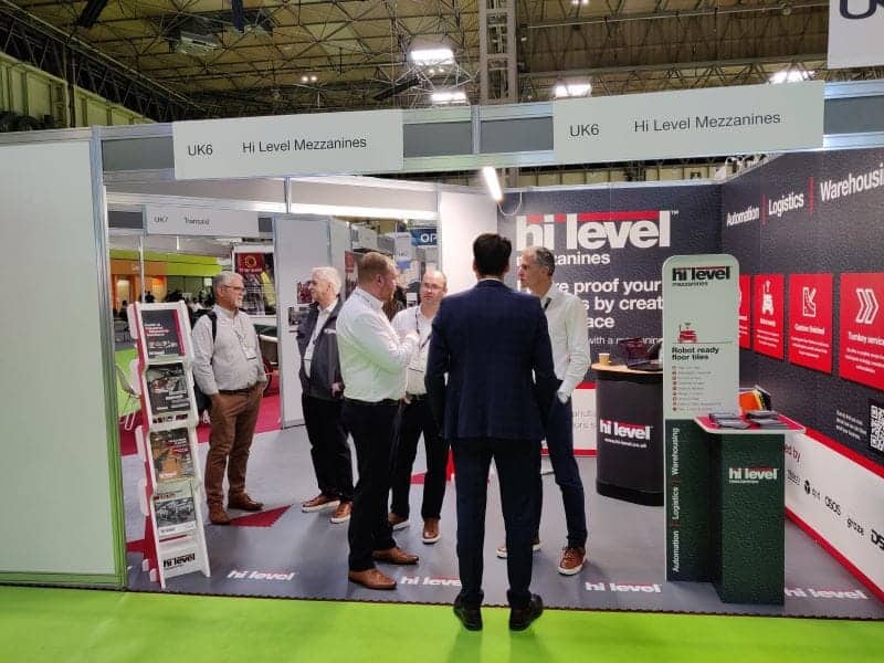 Hi-Level Mezzanines exhibition stand