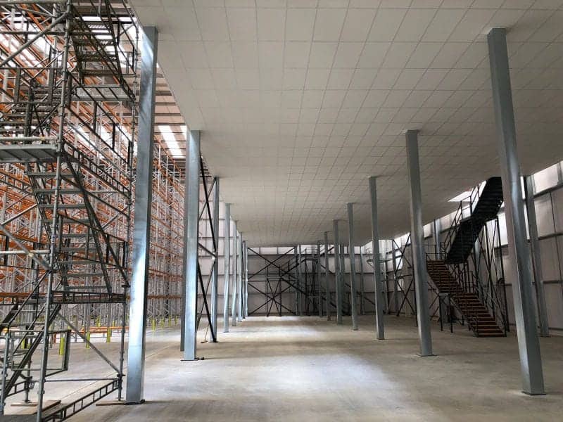mezzanine floor fire protection