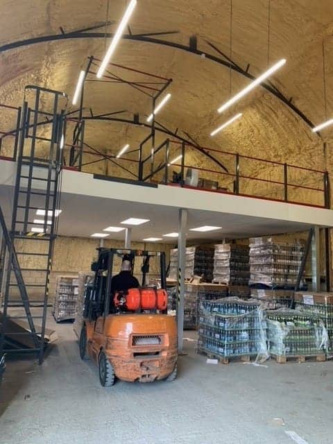 mezzanine floor in dutch barn