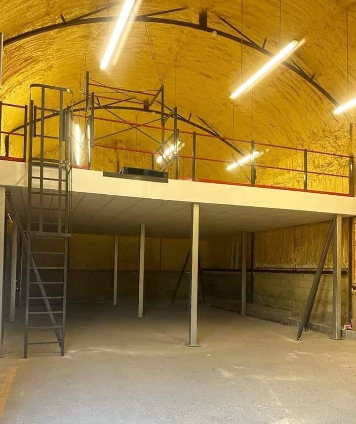 mezzanine floor in dutch barn