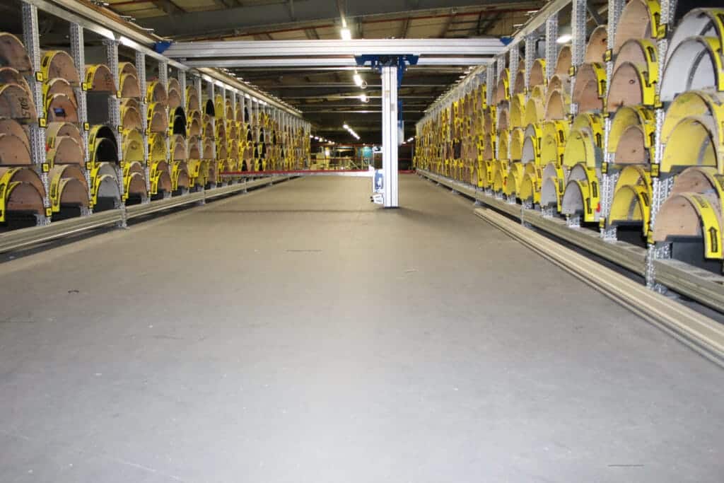 hi-tile flooring tiles on mezzanine floor