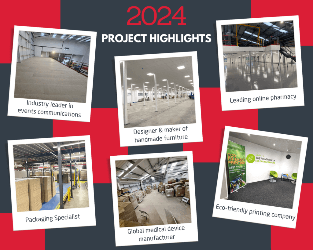 small project highlight photos of mezzanines