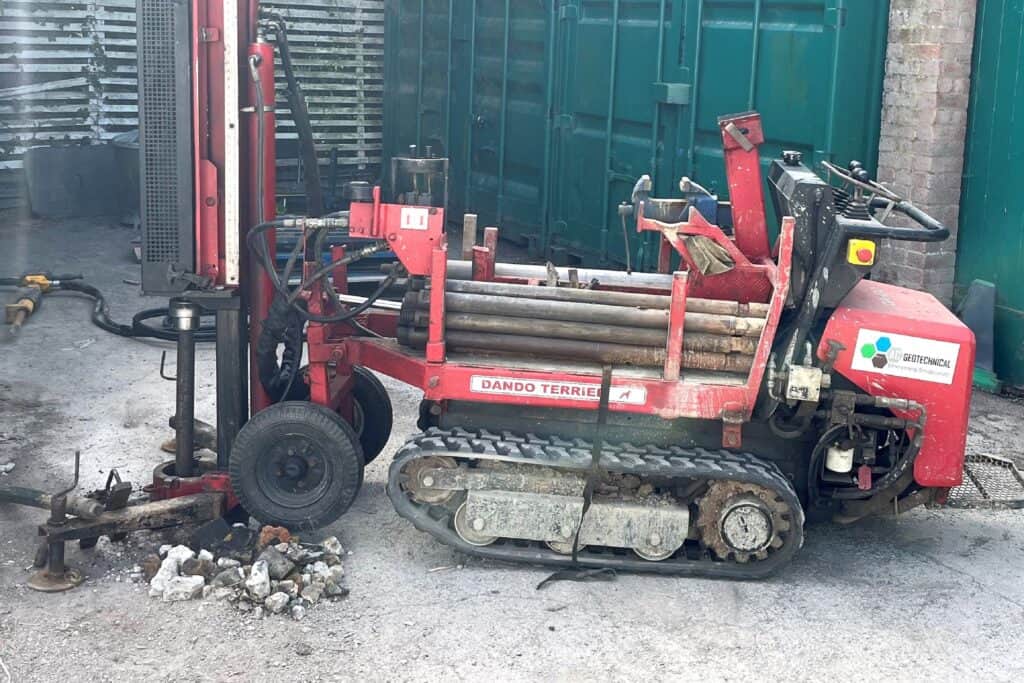 Ground Investigation Report Equipment