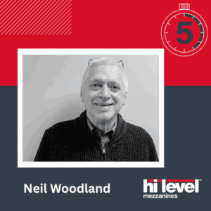Neil Woodland profie five questions in five minutes