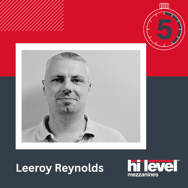 IMHX 2025 Leeroy Reynolds attends for Hi Level Mezzanines